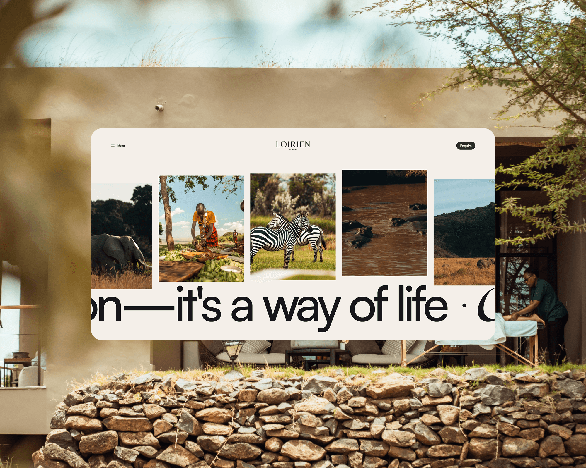 verteal loirien mara work banner