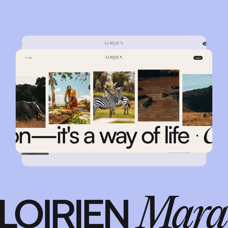 verteal loirien mara work banner